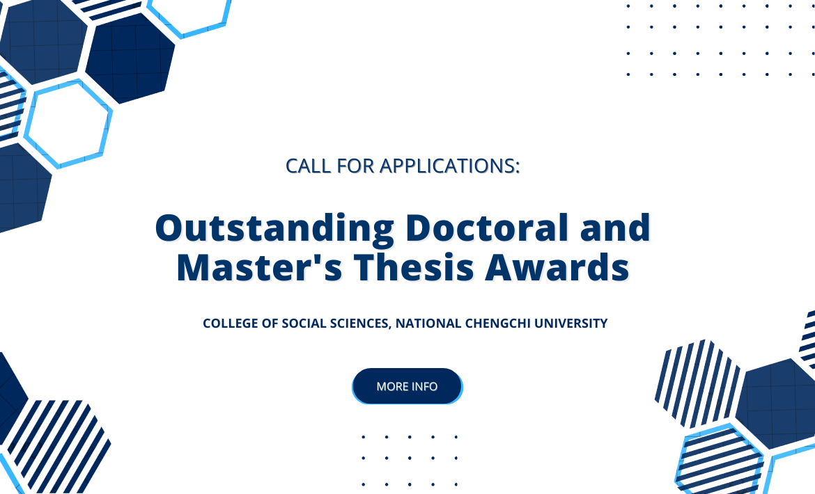Call for Applications: Outstanding Master’s and PhD Thesis Awards